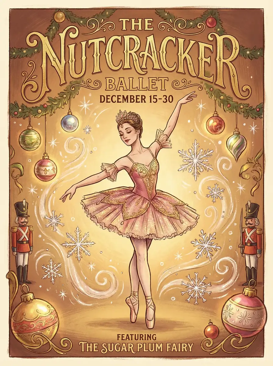胡桃夹子芭蕾舞剧海报 - 尤物视频